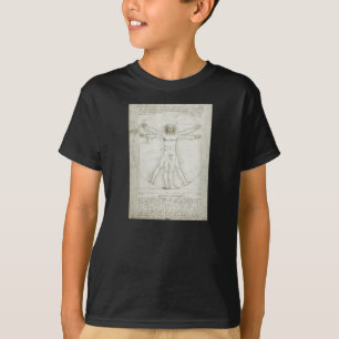 Camiseta El hombre de Vitruvio de Leonardo da Vinci