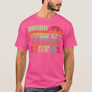 Camiseta El Hombre Del Día Del Jardinero Del Padre Matiza L