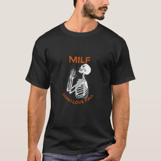 Camiseta El hombre del MILF que amo a la caída de la espelu