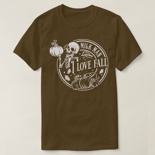 Camiseta El hombre del MILF que amo es la calabaza de esque (Diseño del anverso)