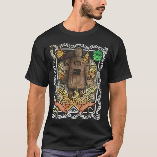 Camiseta El hombre del mimbre (Anverso)
