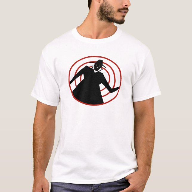 Camiseta El hombre del peligro (Anverso)