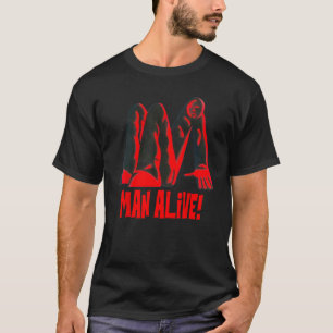 Camiseta El hombre del rey KRule vivo es gracioso