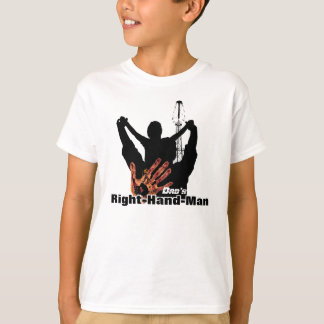Camiseta El hombre derecho del papá del CAMPO PETROLÍFERO