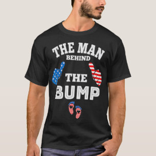 Camiseta El hombre detrás de la bomba de bebé, 4 de julio