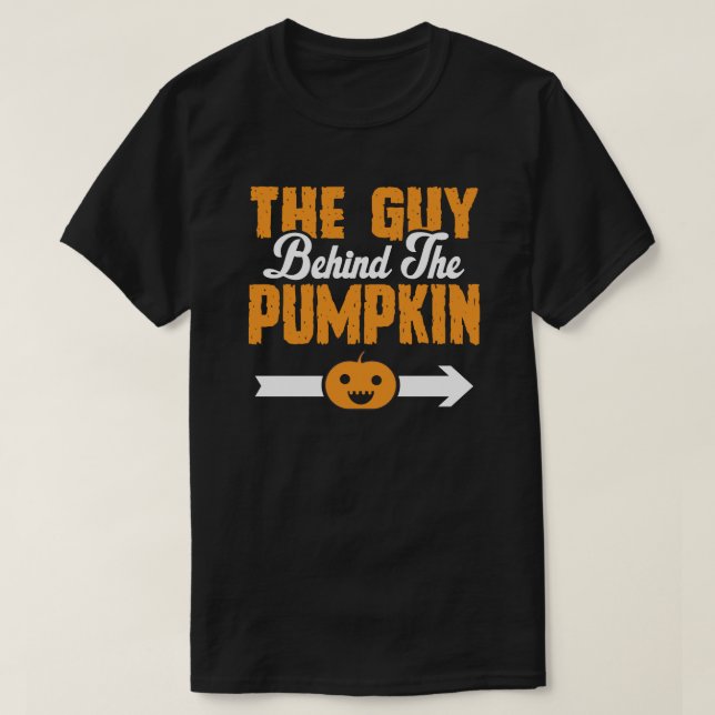 Camiseta El Hombre Detrás De La Calabaza Papá Para Ser Hall (Diseño del anverso)