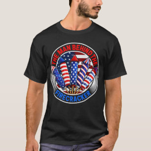 Camiseta El hombre detrás del nuevo padre del petardo 4 de 