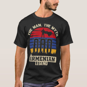 Camiseta El hombre el mito de la leyenda armenia de papá pa