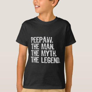 Camiseta El hombre el mito de la leyenda Bunnyaw gracioso