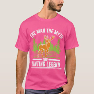 Camiseta El hombre el mito de la leyenda de la caza de vena
