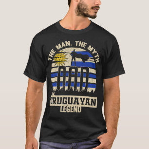 Camiseta El hombre el mito de la leyenda uruguaya de papá
