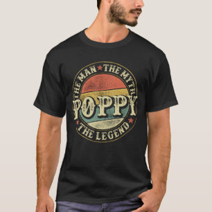 Camiseta El hombre el mito el día del padre de la leyenda
