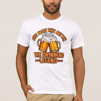 Camiseta El Hombre, El Mito, La Leyenda de la Bebida – Abej