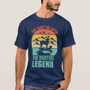 Camiseta El hombre - El mito - La leyenda de la caza