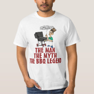 Camiseta El hombre, el mito, la leyenda del Bbq