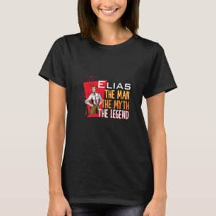 Camiseta El hombre el mito la leyenda Elias Premium