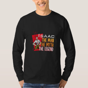 Camiseta El hombre el mito la leyenda Isaac Premium