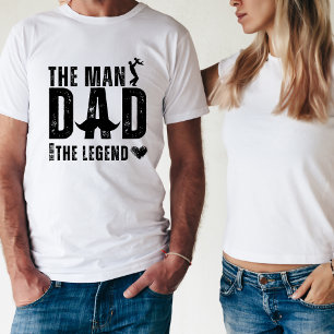 Camiseta El hombre El mito La leyenda PAPÁ Día del Padre Co