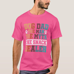 Camiseta El Hombre El Padre Del Perro El Mito El Vendedor D