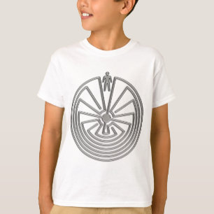 Camiseta El hombre en el laberinto - plata