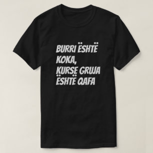 Camiseta el hombre es la cabeza, la mujer es el cuello