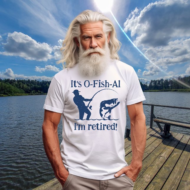 Camiseta El hombre es un regalo de jubilación de pescadores (Subido por el creador)