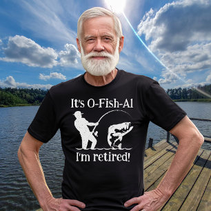Camiseta El hombre es un regalo de jubilación de pescadores