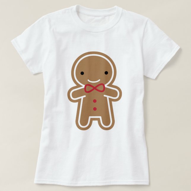 Camiseta El hombre galleta de los panes (Diseño del anverso)