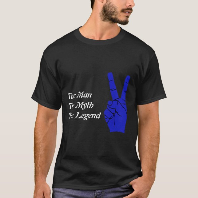 Camiseta El hombre la leyenda (Anverso)