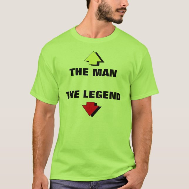 CAMISETA EL HOMBRE LA LEYENDA (Anverso)