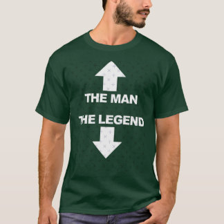 Camiseta El hombre la leyenda Regalo de humor divertido par