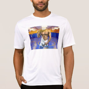 Camiseta El hombre musculoso de SlipperyJoe engrosó un tren