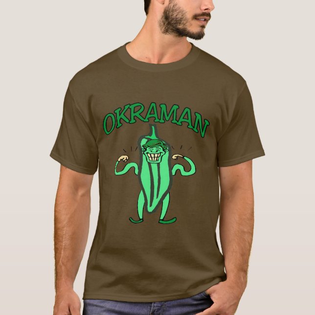 Camiseta El hombre okra (Anverso)