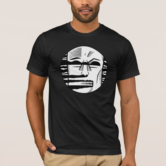 Camiseta El hombre oscuro (Anverso)