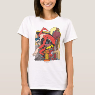 Camiseta El hombre plástico cambia de forma en la ciudad