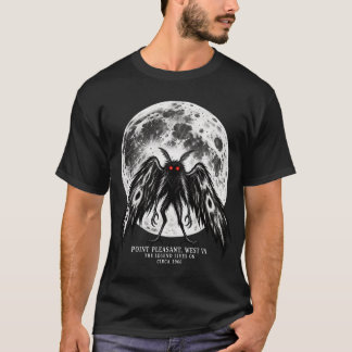 Camiseta El hombre polilla vive en