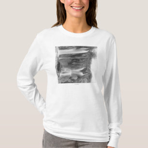 Camiseta El hombre que se coloca debajo del Spearfish se