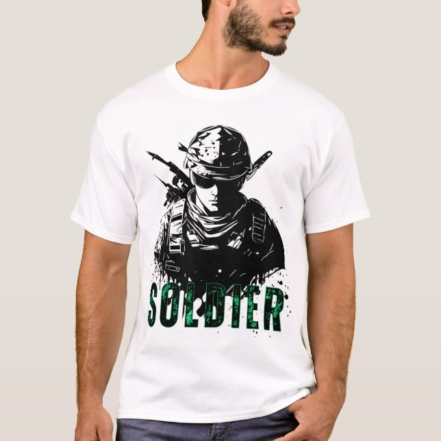 Camiseta El hombre soldador (Anverso)