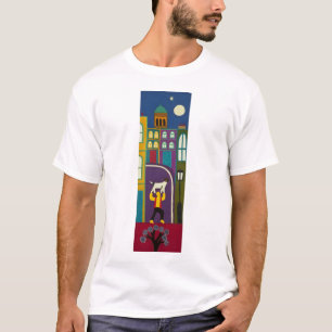 Camiseta El hombre y el suyo persiguen cada día en el