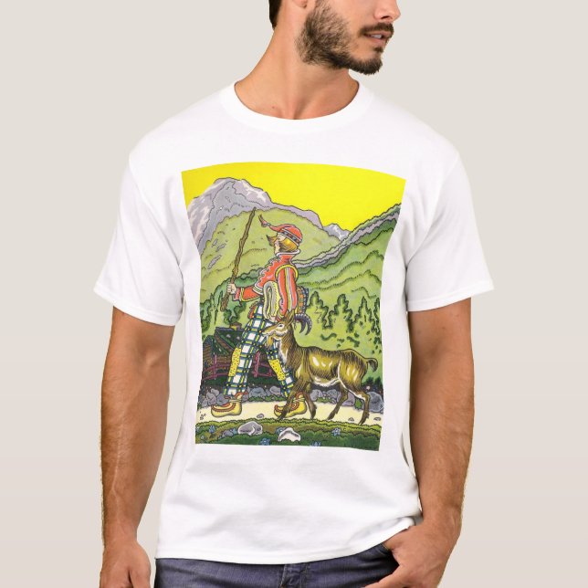 Camiseta El hombre y la cabra (Anverso)
