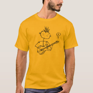 Camiseta el hombre y su guitarra