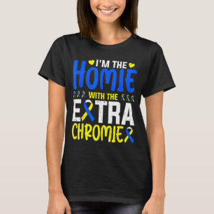 Camiseta El homie con síndrome de down extra cromie