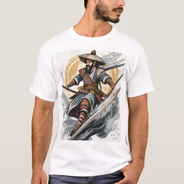 Camiseta El honor de un guerrero (Anverso)