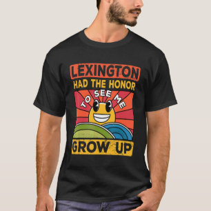 Camiseta El Honor De Verme Crecido Tuvo El Sol Y Lexing