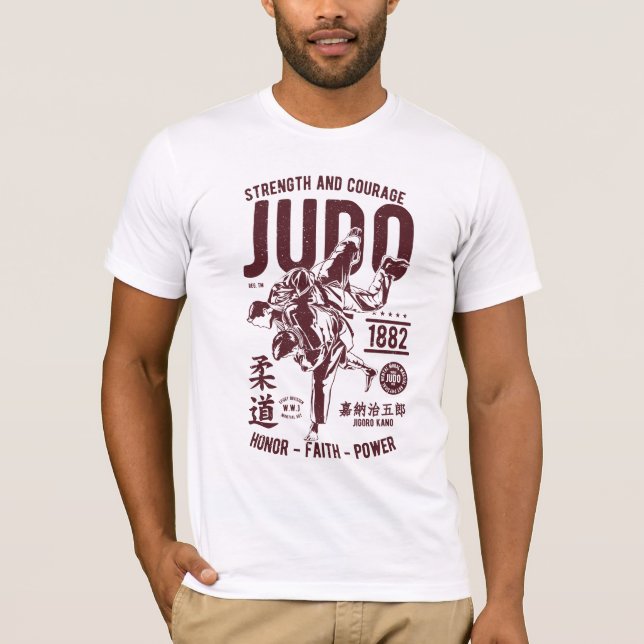 Camiseta El honor del judo (Anverso)