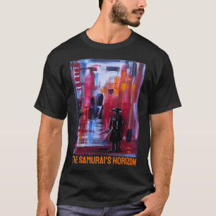 Camiseta El horizonte del samurái Pintura de Alfred Fox