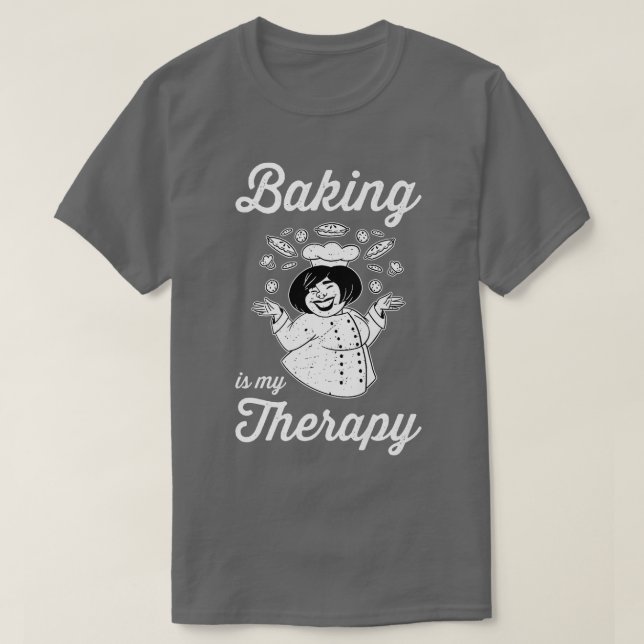 Camiseta El Hormigueo Es Mi Hobby Terapéutico Baker Confecc (Diseño del anverso)