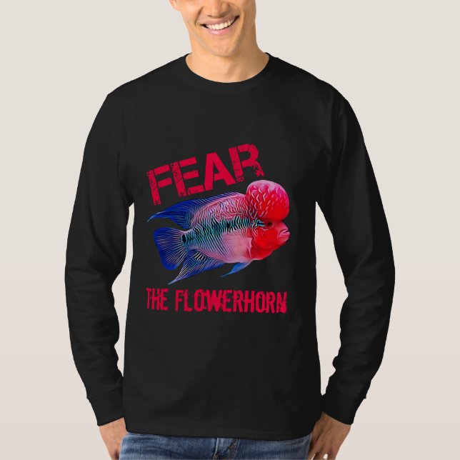 Camiseta El Horno De Flores Para El Cichlid De Los Monstruo (Anverso)