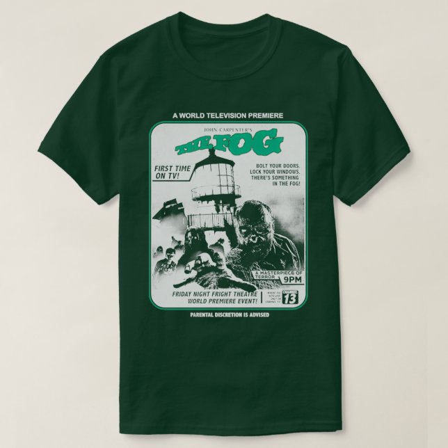 Camiseta El horror de la niebla TShirt Esencial TShirt (Diseño del anverso)