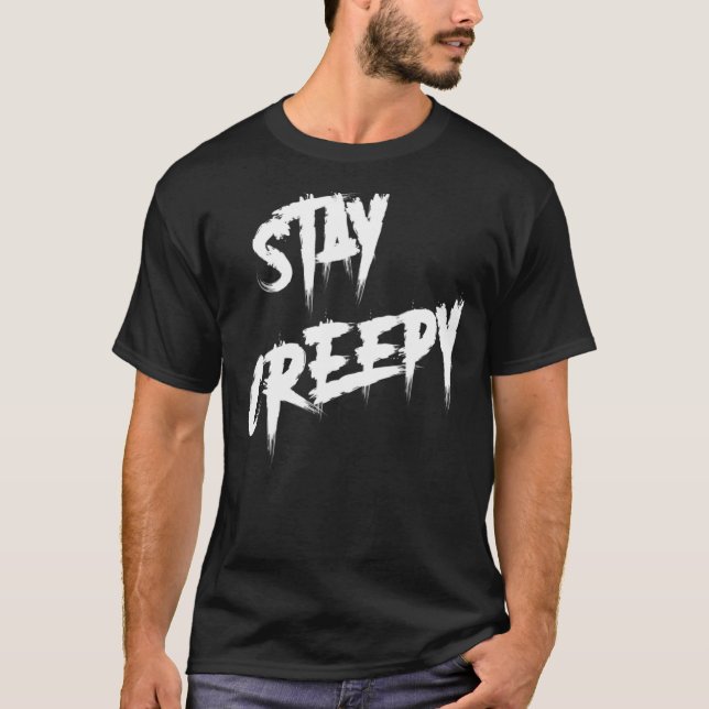 Camiseta El horror de Stay Creepe Halloween (Anverso)